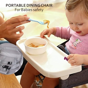 Chaise haute pour bébé pliable en plastique portable Probebi avec logo personnalisé en gros, chaise haute pour bébé moderne en plastique, chaise haute pour bébé d'extérieur - Product Image 4