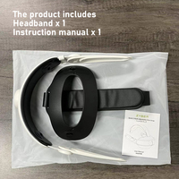 Sangle de Tête Zybervr pour Meta Quest 3S, Sangle Élite Confort pour Accessoires Oculus Quest 3, Sangle de Casque VR Ajustable et Légère