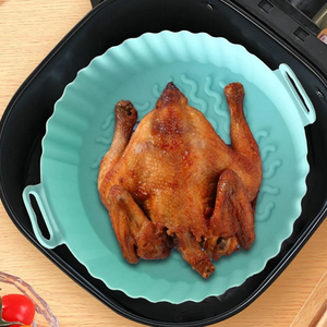 Wholesale Air Fryer Silicone <b>Liners</b> Pot,<b>Airfryer</b> Basket Cooking Gadgets ,Reusable Baking Tray Non-stick Pizza Pan Oven Kitchen - Product Image 5