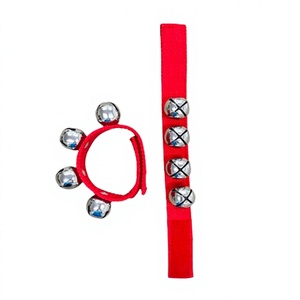 Cloche de traîneau en bois Alipa RB-4 avec 4 sons, sonnerie forte et tonalité élevée - Product Image 1