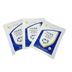 aluminum foil bag for farm chemical pesticide powder products plastic bag customized plastic pouch with logo print