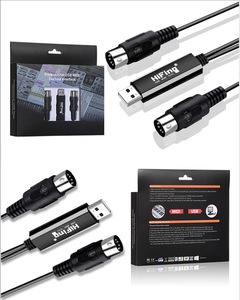 Usine directe USB vers câble <span class=keywords><strong>MIDI</strong></span> clavier électronique câble adaptateur USB plusieurs modèles disponibles batterie électronique ligne <span class=keywords><strong>MIDI</strong></span> - Product Image 4