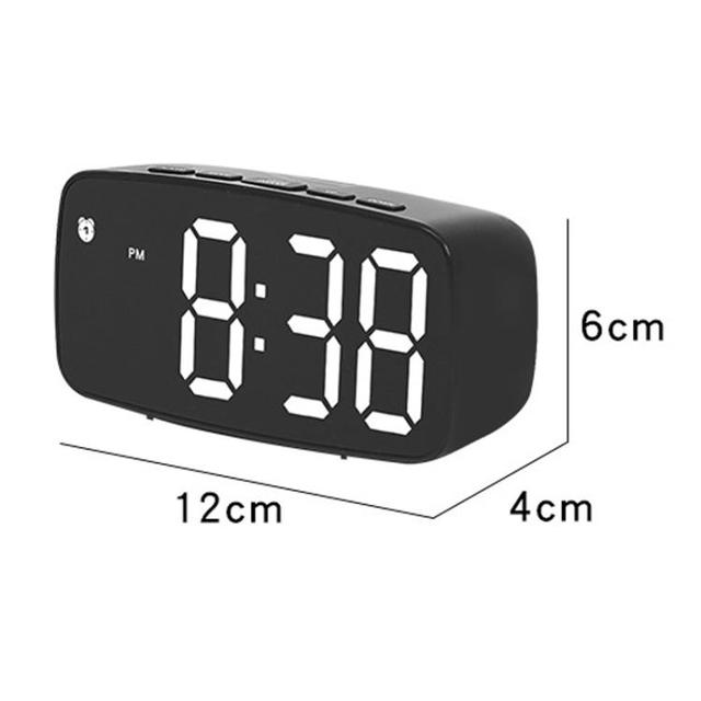 Factory Price LED Electronic Alarm Clock Bedside Vibrator Clock