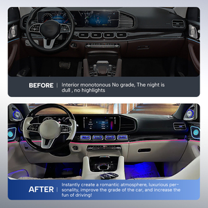Adatto per la copertura dell'altoparlante <span class=keywords><strong>midrange</strong></span> Mercedes-Benz GLE/GLS W167 luce ambientale facile installazione per auto di lusso - Product Image 3
