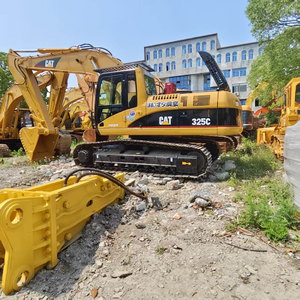 รถขุดมือสอง Caterpillar 325C ขนาด 25 ตัน กำลัง 140 กิโลวัตต์ บุ้งกี๋ขนาด 1.3 เมตร พร้อมเครื่องยนต์ เกียร์ PLC และชิ้นส่วนหลัก - Product Image 5
