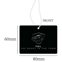 Diffuseur d'air pour voiture personnalisé avec logo, bon parfum, papier personnalisé, diffuseur d'air pour voiture personnalisé