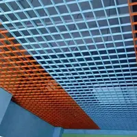 2021 Aluminium Verlaagd Open Mobiele Rooster Metalen Plafond