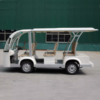 Offre Spéciale Mini bus touristique électrique 8 places de luxe Navette voiture touristique électrique de luxe