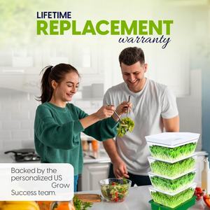 Kit de Cultivo de Microgreens para Uso Doméstico, Caja para Germinar Frijoles, Guisantes y Trigo, Orgánico y Saludable - Product Image 2