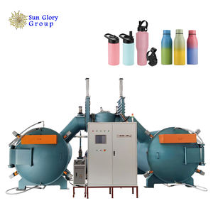 Four de brasage sous vide à induction automatique de bouteille de flacon à vide d'acier inoxydable pour la fabrication efficace de bouteille - Product Image 2