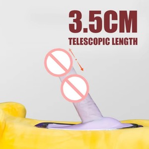 ぬいぐるみマルチ周波数IPX5防水USB充電式バイブレーター女性用リモコン電気自動伸縮式 - Product Image 5