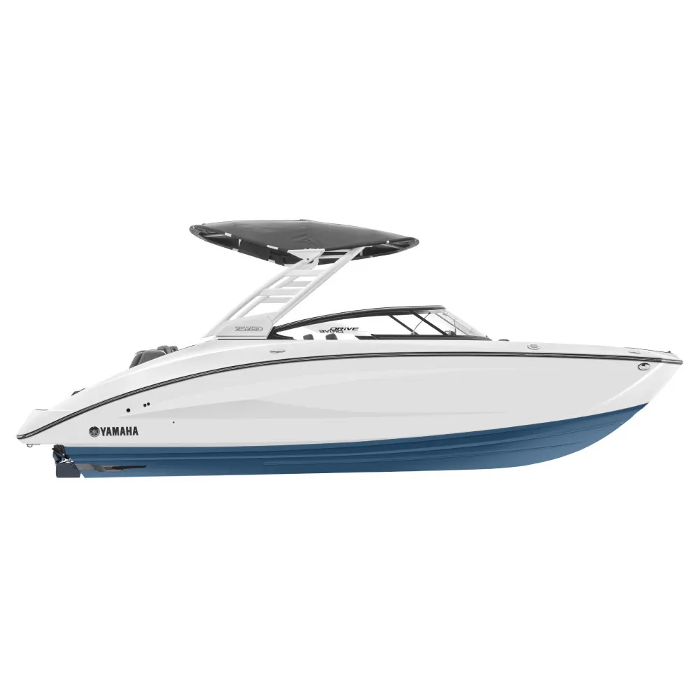 Barco a motor externo offshore de alta qualidade 7.3m frp esporte iate barco