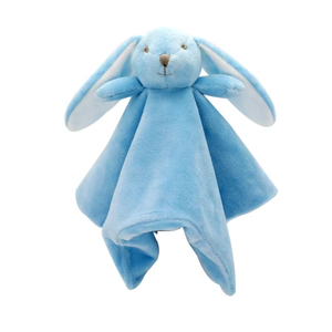 Venta al por mayor personalizado conejito elefante <span class=keywords><strong>conejo</strong></span> bebé <span class=keywords><strong>Doudou</strong></span> manta de juguete edredón bebé Linda manta de seguridad juguete edredón manta de bebé - Product Image 2
