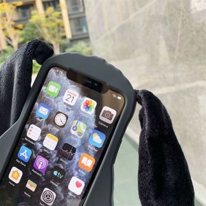 La <span class=keywords><strong>coque</strong></span> de téléphone iPhone 14 Pro Max et iPhone 13 en peluche <span class=keywords><strong>Snoopy</strong></span> est adaptée à la nouvelle version de dessin animé 12, douce - Product Image 3