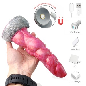 YOCY-2033V Bestias Antiguas - Dispositivo de Masturbación Femenina Telescópico con Control Remoto Inalámbrico, Dildo Eléctrico para Mujeres - Product Image 2