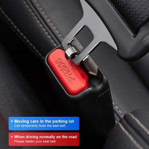 Pemanjang Sabuk Pengaman Mobil Baru, Klip Pengunci Sabuk Pengaman Mobil, Steker Sabuk Pengaman Mobil dengan Logo yang Dapat Disesuaikan - Product Image 6