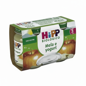Producto de máquinas de frutas y verduras de manzana y yogur orgánico HiPP - Product Image 1