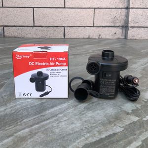 Stermay HT-196A DC Electric Air <b>Pump</b> <b>12V</b> Car Inflator Deflator For Inflatables - Product Image 1