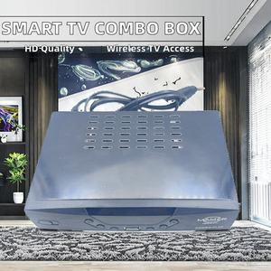 Récepteur <span class=keywords><strong>satellite</strong></span> TV combo DVB S2/T2 Yuxi Tg2022, décodeur intelligent WiFi Full HD avec OS, streaming Internet, décodeur numérique, noir - Product Image 2