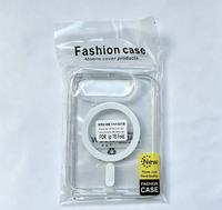 Coque de téléphone magnétique transparente pour iPhone Duo Ready, hybride, antichoc, souple, fine, anti-poussière, anti-rayures, pliable