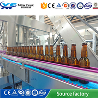 Nouvelle machine de remplissage de bouteilles de bière Peak pour ligne de production de remplissage de bière