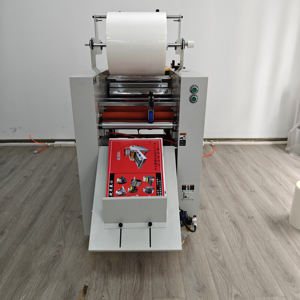 DH-13 자동 공급 롤 용지 재단 라미네이팅 기계 열 코팅 박막 라미네이터 - Product Image 5