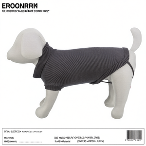 Suéter para Perro Estilo Urbano, Color Antracita, Talla XS (24 cm), Ropa para Mascotas - Product Image 2