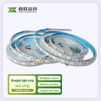 Bande lumineuse LED adressable intelligente pour éclairage d'ambiance IP67 Cuivre CE ROHS 60 LED/m 3 SMD 2835 Flexible Blanc DC 12V Paysage 85