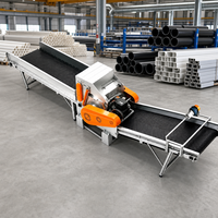Broyeur de recyclage automatique pour bouteilles en plastique avec boîte de vitesses à axe unique et connectivité IoT, pour matériaux PP/PE/PVC