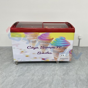 Tủ đông trưng bày kem <span class=keywords><strong>mini</strong></span> điện chất lượng cao dành cho hộ gia đình, khách sạn hoặc siêu thị thương mại, nhà để xe - Product Image 3