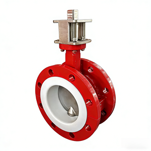 Valvola a Farfalla Pneumatica a Triplo Eccentrico, Modelli in Acciaio al Carbonio e Acciaio Inossidabile, Dotata di Valvola ASCO e Posizionatore Siemens - Product Image 1