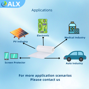 فيلم تحرير ناعم من البولي إيثيلين تيرفثالات (PET) مضاد للكهرباء الساكنة وآمن غذائيًا مع طبقة سيليكون محدودة للإلكترونيات الاستهلاكية - Product Image 4