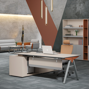 Vente en gros de meubles de bureau à domicile de qualité en bois de luxe moderne gestionnaire table d'ordinateur bureaux à vendre - Product Image 2