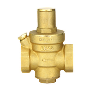 Válvula reductora de presión de latón Kangweishen de 3/4 pulgadas, recta y ajustable para purificadores de agua - Product Image 3