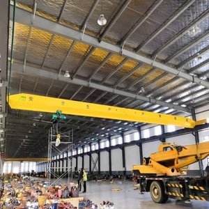 Grúa Puente de Doble Viga Estilo Europeo Yiteng con Polipasto Eléctrico, Vano de 10m, Elevación Máxima de 20m, <span class=keywords><strong>40</strong></span> Toneladas, Motor de 2.5 Toneladas, 3 Toneladas - Product Image 3