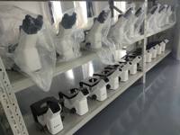 Microscope polarisant transflectif trinoculaire haute définition YuBoo avec protection IP55 pour la géologie, l'industrie chimique et la médecine