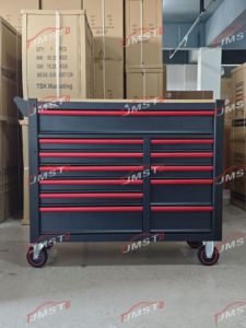 Armoire à outils roulante CE 12 tiroirs robuste 471 pièces pour garage et atelier avec douilles - Product Image 1