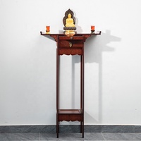 Armoire sur pied pour sanctuaires bouddhistes, meuble pour l'altier du Dieu de la Richesse, table bouddhiste, table d'encens pour la maison
