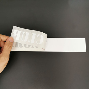 Autocollant de véhicule extérieur résistant aux intempéries et protégé contre les UV Autocollant de fenêtre de logo découpé en PVC Autocollants de voiture découpés protégés contre les UV - Product Image 1