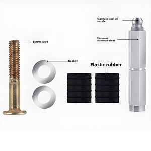 Inyector de aluminio <span class=keywords><strong>para</strong></span> reparación de grietas en hormigón - Aguja <span class=keywords><strong>para</strong></span> inyección de lechada, boquilla de inyección de alta presión - Product Image 6