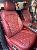 Housses de siège sur mesure pour voitures, accessoires automobiles, pour 5 sièges, en cuir, pour BMW 7, 5, 3, 1 Series, X5, X3, X1, E46, E90, E60, F30, F10, E39, F20, G20, E36