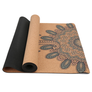 Mats De <span class=keywords><strong>Yoga</strong></span> De Corcho Se puede personalizar Cork <span class=keywords><strong>Yoga</strong></span> Floor Mat - Product Image 4