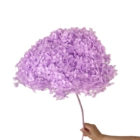 LUYI Gedroogde Bloemen Groothandel Zuiver Witte Hortensia Bruidsbloem Grote bos Ge conserveerde Hortensia voor Evenementendecoratie