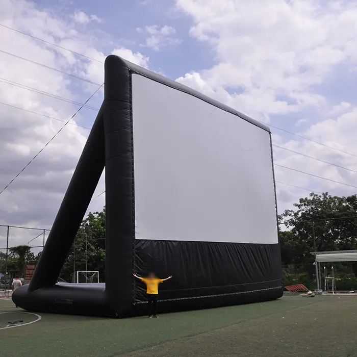 Tela inflável gigante comercial do filme para o ar livre