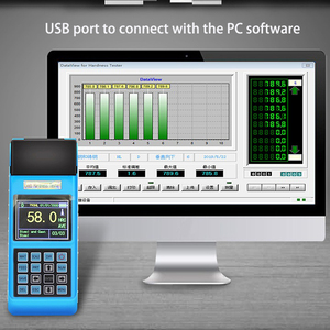 JH300 재고 Durometer 하드 테스터 휴대용 디지털 Leeb 경도 테스터 - Product Image 3