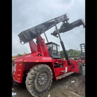 Apilador Kalmar de 45 toneladas usado, buen estado, DRD450, DRF450, DRT450, manipulador telescópico, apilador de alcance de elevación DRT450, carretilla elevadora
