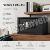 Caja Fuerte Digital Safewell con Teclado, para Hotel, Apartamento u Oficina, para Guardar Efectivo, Joyas y Documentos, Anti-robo, Venta al por Mayor OEM/ODM