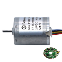 BL2430i B2430M 24mm rotor intérieur bldc moteur dc sans balais contrôleur intégré avec capteur à effet hall