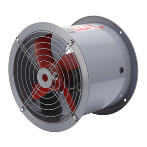 Ventilador de Flujo Axial Portátil de Acero al Carbono BT35-11 para Sótano, Bajo Ruido, Resistente a Altas Temperaturas, 50Hz CA, Personalizable OEM - Product Image 1