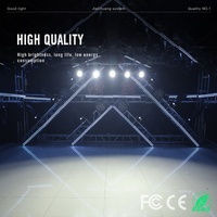 Projecteur COB 100w, lumière blanche froide/chaude, profil de surface DMX, projecteurs de scène intérieure, 2 en 1, éclairage de scène, éclairage COB LED